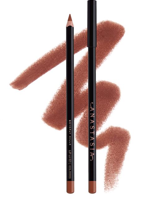 anastasia lip liner cool brown.